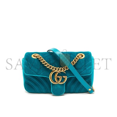 GUCCI GG MARMONT SMALL SHOULDER BAG 443497 (26*15*7cm) 